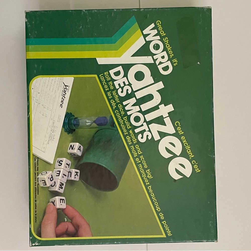 Hasbro Yahtzee Word Game - Complete
